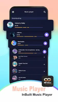 Mp3Goo - Mp3 Music Downloader android App screenshot 1